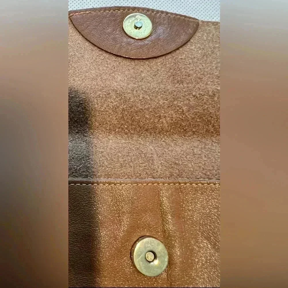 VINTAGE: Christian Dior | calfskin leather coin pouch